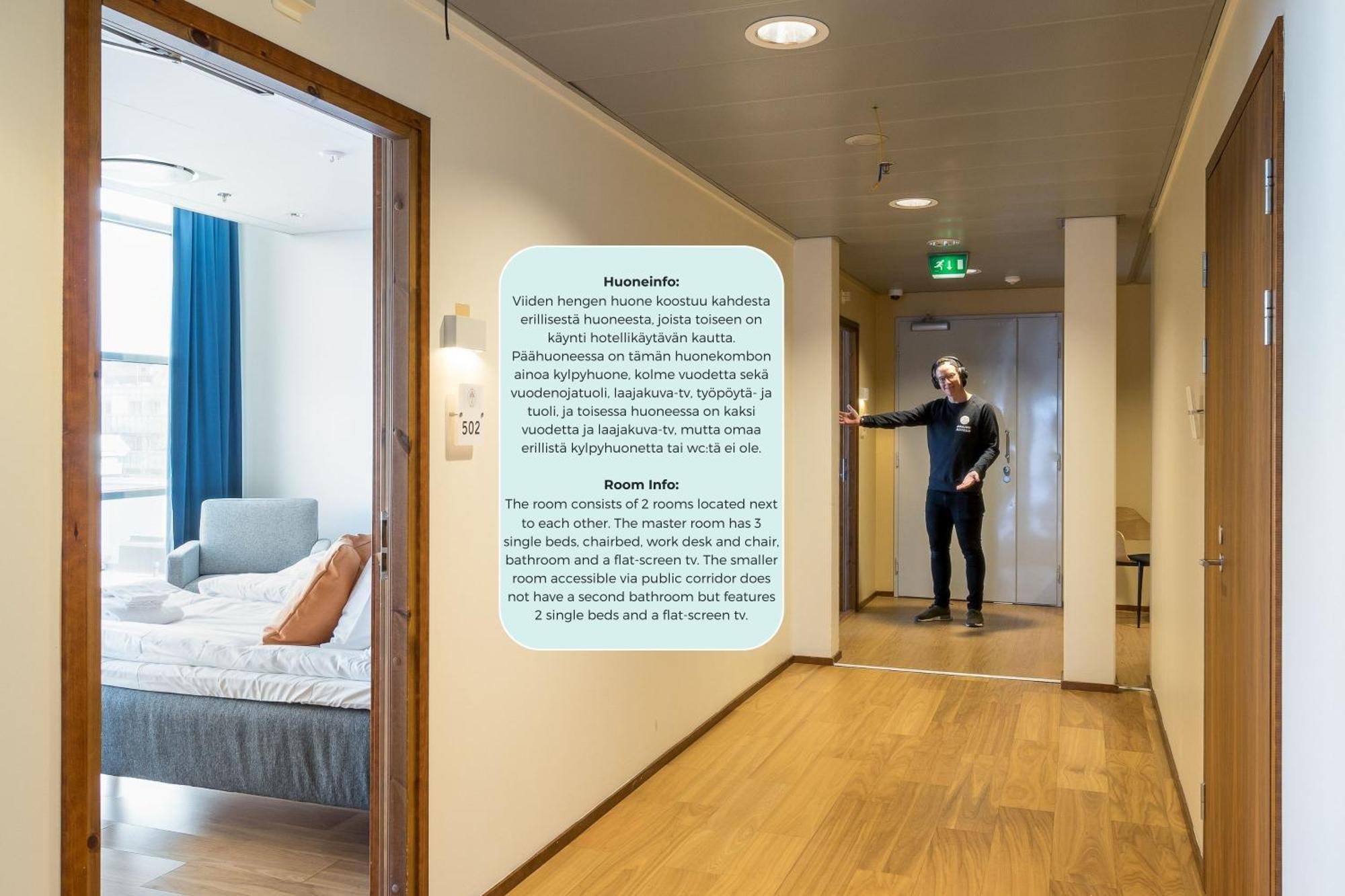 Hiisi Hotel Helsinki Jaetkaesaari Bilik gambar